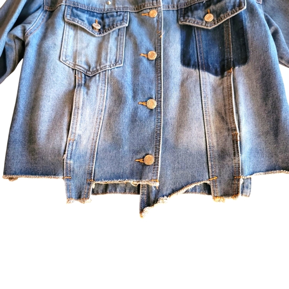 Midnight Muse Denim Jacket Sz Medium - Picture 4 of 5